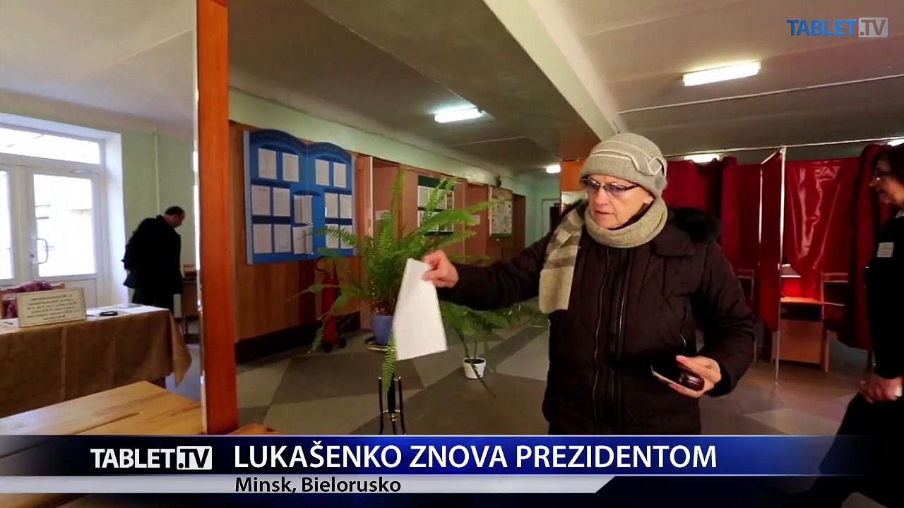 LUKASENKO ZNOVA PREZIDENTOM