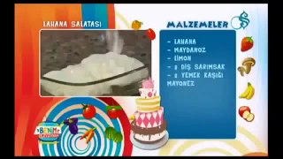 El Ele Programı 18  Bölüm   Lahana Salatası Tarifi   18 Nisan 2013 3