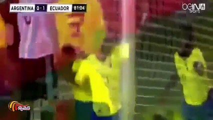Argentina - Ecuador risultato finale: 0-2 gol Qual.Mondiali Russia 2018