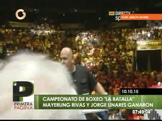 "La Monita" Rivas: Hubo unas bajas, pero ya tenía la pelea ganada