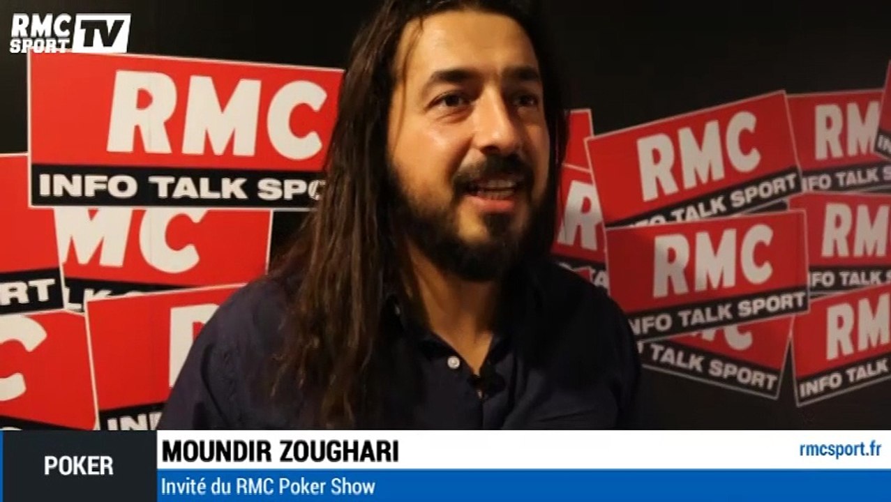 Moundir : "Au poker, je lance quelques vannes avant de rafler tous les jetons"