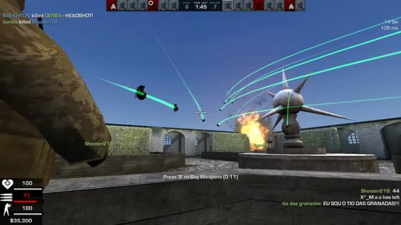 BeGone - Tio das Granadas (Quick Grenades Hack Gameplay)