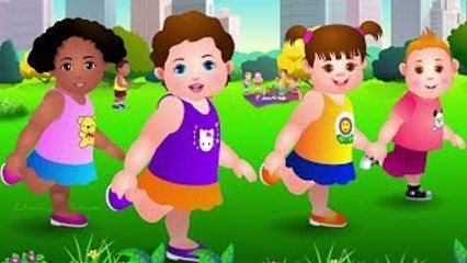 Head, Shoulders, Knees & Toes - Exercise Song For Kids