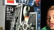 TIE FIGHTER LEGO Star Wars Set 9492 Time lapse/Stop Motion Build, Unboxing & Review