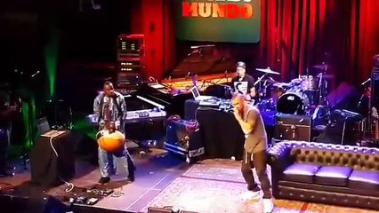 SIDIKI DIABATE mets le feu à l'émission UN LUGAR LLAMADO MUNDO de CANAL+ à MADRID (ESPAGNE)