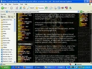 Homeland security officer arrested