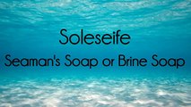 Coconut Oil Seaman's Soap  {soleseife brine soap}  S2W50