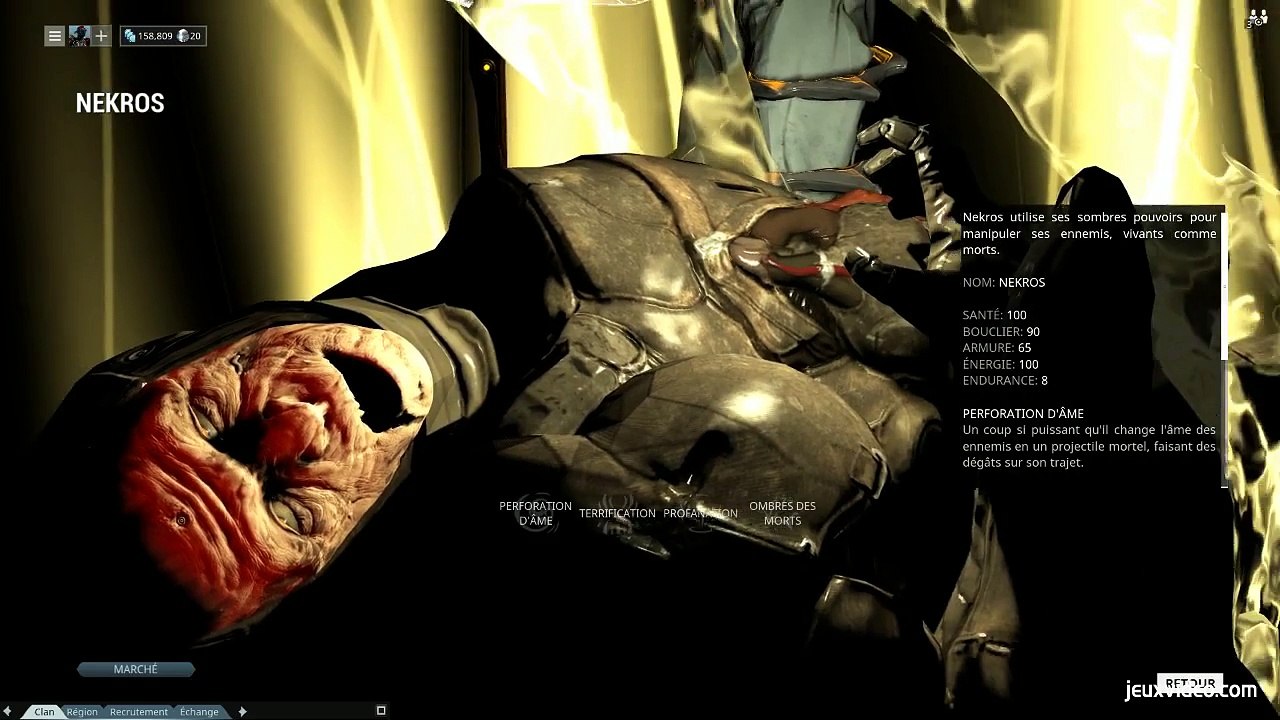 Guide Warframe - Présentation des Warframes - Nekros et Nova