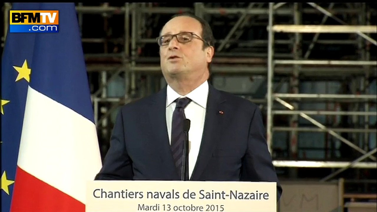 Hollande: "Si il n'y a pas de dialogue social, alors il n'y a pas de progrès"