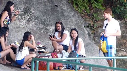 Giving Kisses To Filipino Women Kissing Prank NOT GONE SEXUAL