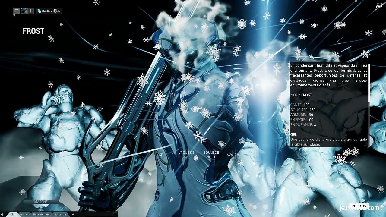 Guide Warframe - Présentation des Warframes - Frost et Hydroid