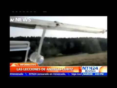 Estas son las imágenes de lo que serían las primeras horas de vuelo del copiloto de Germanwings