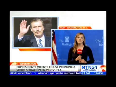 Todos debemos denunciar a Maduro : expresidente Vicente Fox critica en el silencio de la región