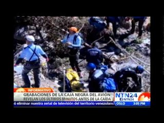 "¡Por el amor de Dios, abre la puerta!", gritó el comandante al copiloto de Germanwings