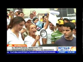 Según encuestadora, 60% de los venezolanos creen necesario que Maduro se vaya antes del 2019