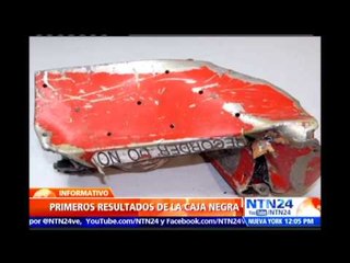 Extraen con éxito las grabaciones de audio de la primera caja negra del Germanwings
