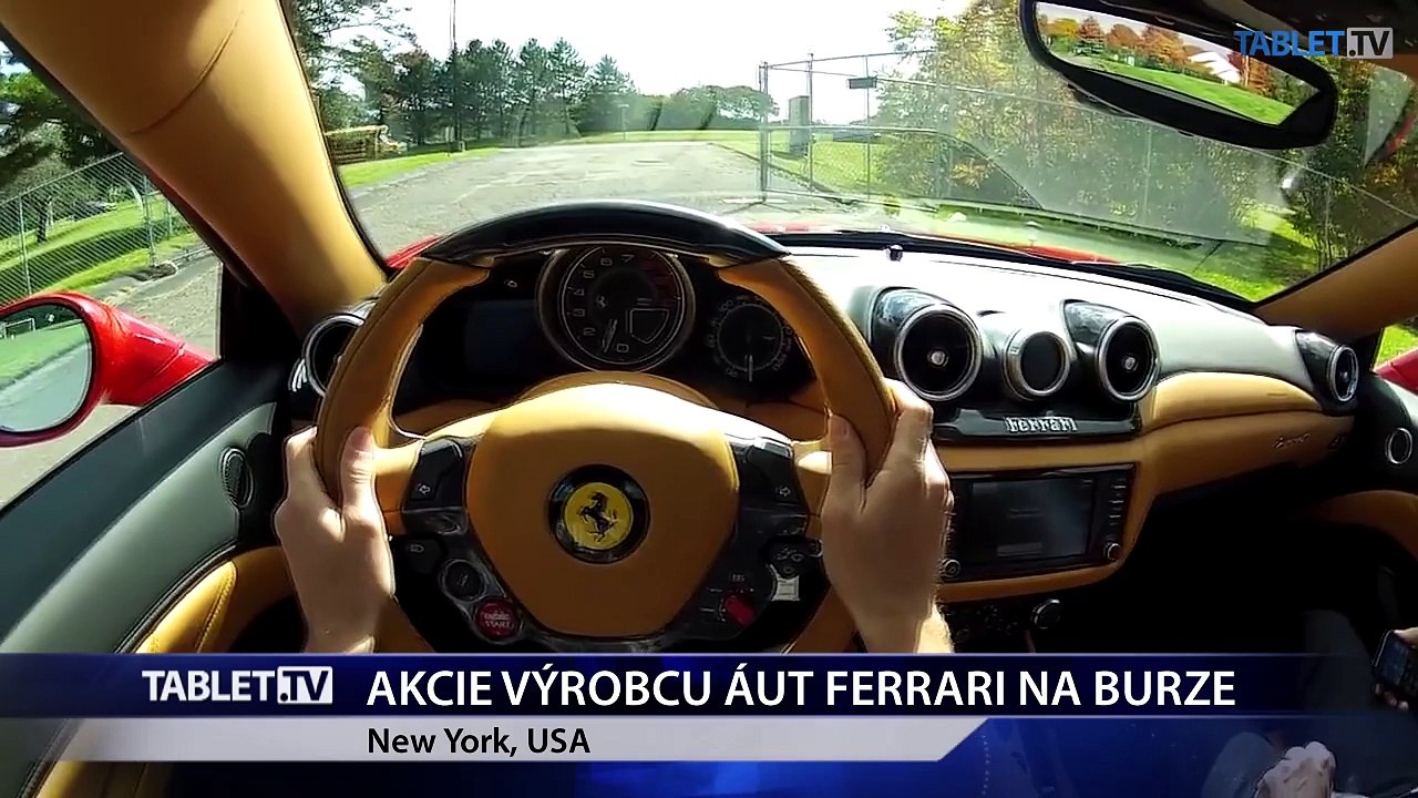Koncern Fiat Chrysler Automobiles spustil predaj akcií Ferrari
