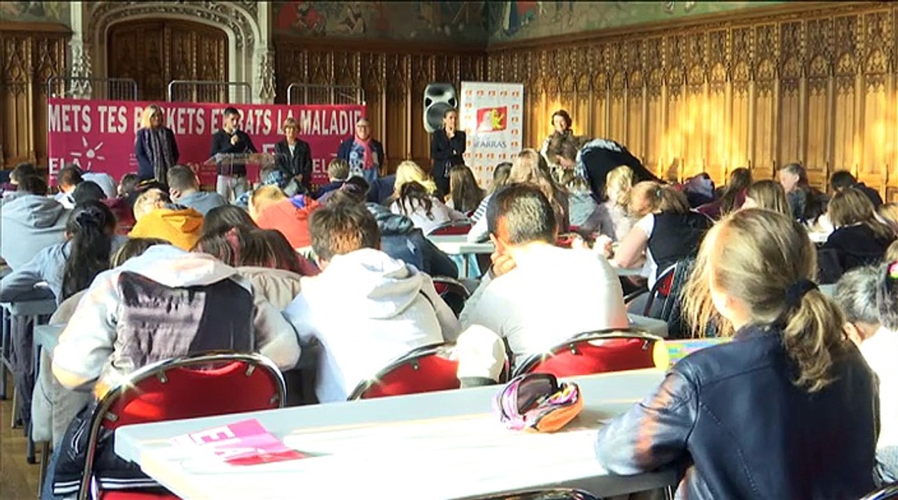 Dictée ELA : 75 élèves luttent contre les Leucodystrophies, stylo à la main