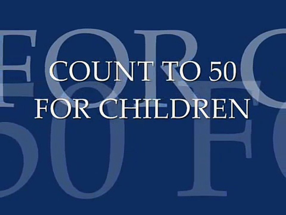 Learn To Count From 1 To 50 For Children teach one to fifty study How To