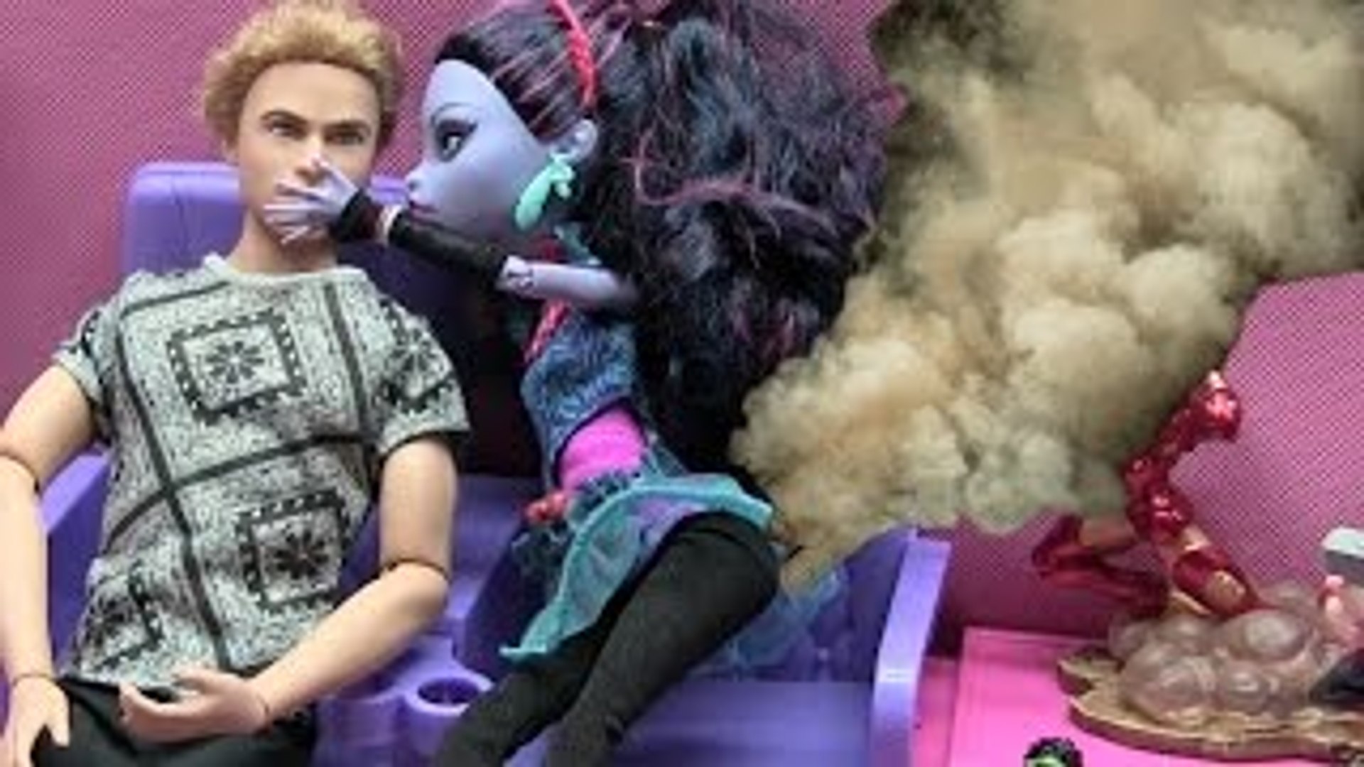 커플 방귀트기 바비 몬스터하이인형 장난감 인형극 monster high barbie d