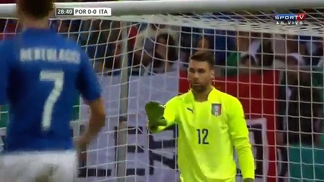 Italia - Portogallo 0-1 amichevole 2015 sintesi e highlights