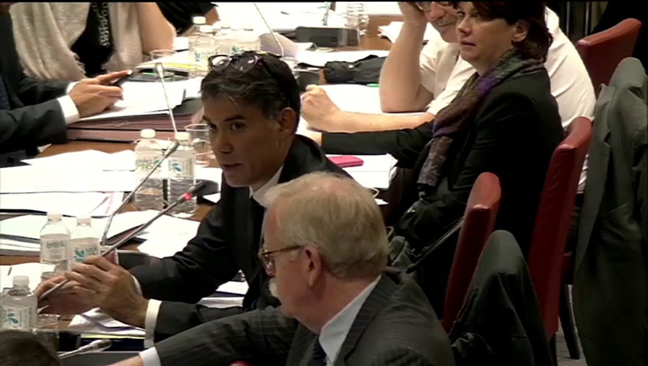 Intervention du 7 octobre en commission des finances