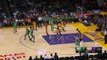 Julius Randle Steal And Hoop - Maccabi Haifa vs Lakers - October 11, 2015 2015 NBA Preseason