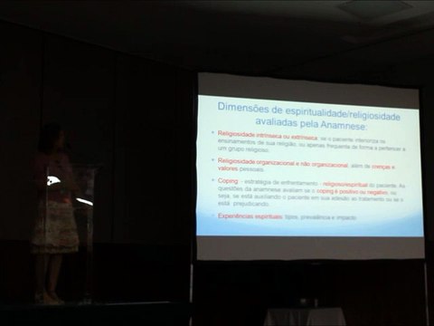 2 O valor terapêutico das anamneses espirituais no contexto da Saúde Mental- Maria Cristina Barros - 04 09 15
