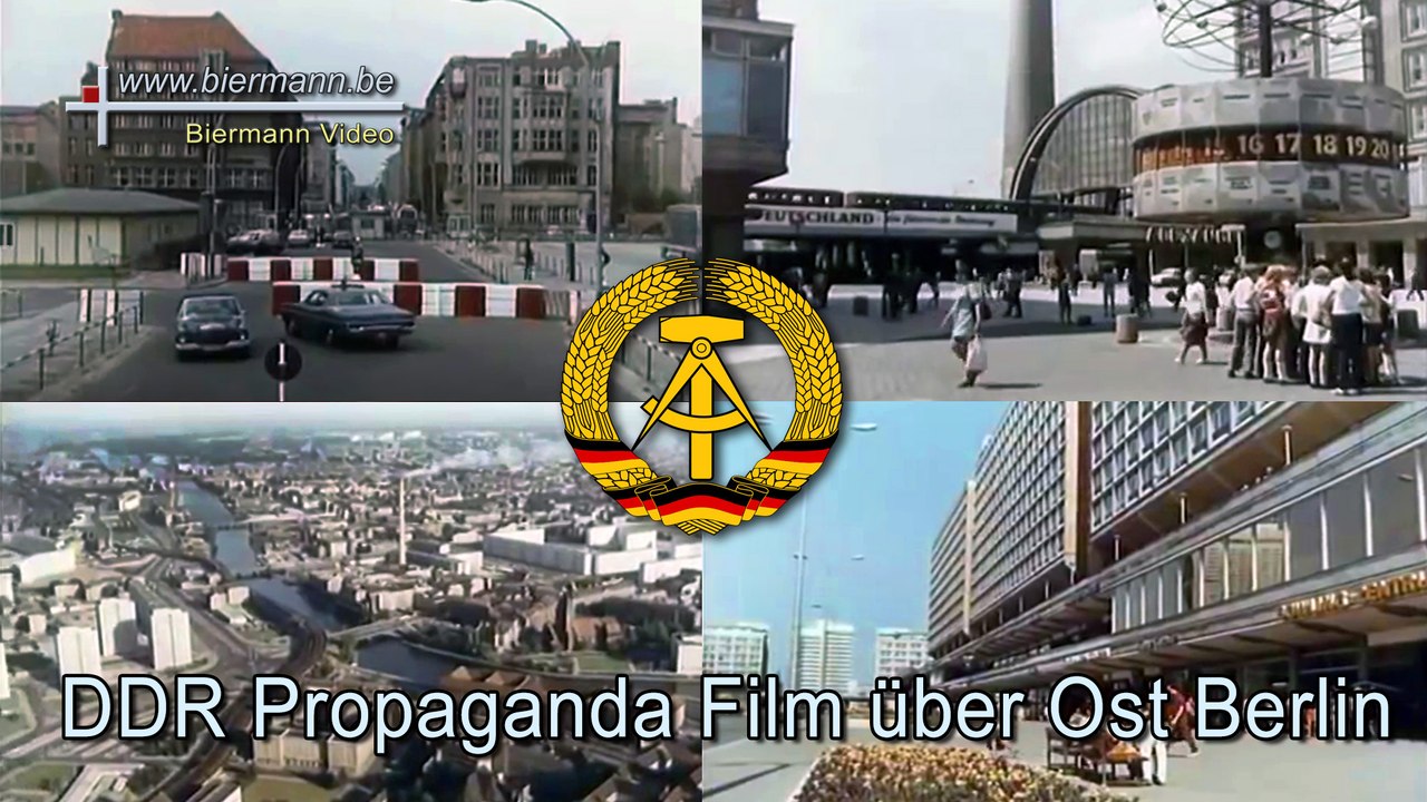 DDR Propagandafilm über Ost Berlin (1970/1980)