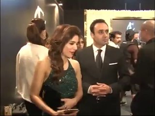 Aysha Omar Dressing in lux award show