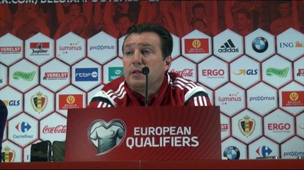 Wilmots: "Ne tirez aucune conclusion de ce que vous allez voir demain"