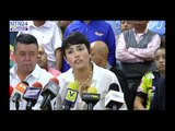 Patricia de Ceballos informa que han estabilizado a su esposo con suero