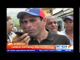 Capriles se reunirá este lunes en la OEA: Venezuela está 
