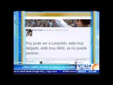 Leopoldo López cumple 29 días en huelga de hambre y ya no puede ponerse en pie