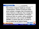 Expresidentes de Colombia y Bolivia piden a Leopoldo López parar la huelga de hambre