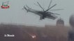 Une vidéo amateur montre des hélicoptères russes qui frappent la Syrie