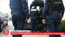 Vague d'interpellations à Graulhet et Toulouse