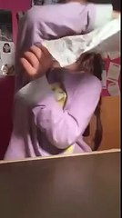 Фокус от девочки - неожиданно