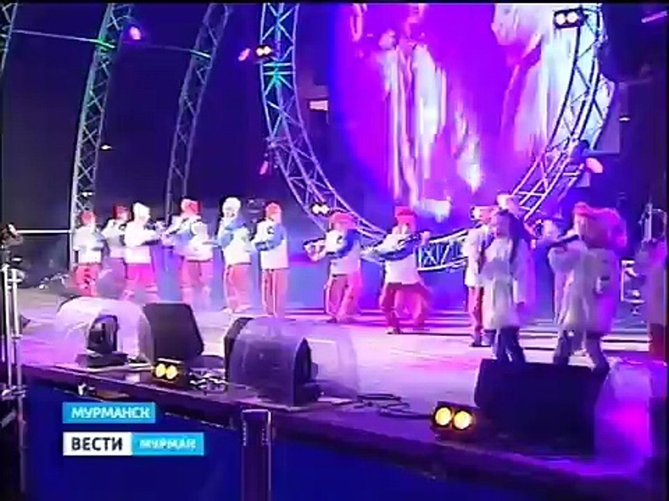 Вести-Мурман (ВГТРК): праздничный концерт в честь 99-летия Мурманска (Мурманск, 3.10.2015)
