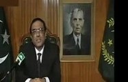 Leaked Video of Asif Zardari While Recording His Speech As President of Pakistan