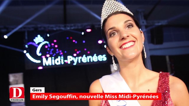 Emily Segouffin, nouvelle Miss Midi-Pyrénées