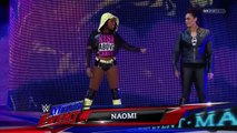 Paige vs. Naomi (w/ Tamina Snuka)