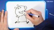 Como Dibujo a Peppa Pig paso a paso | How to Draw Peppa Pig