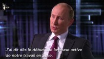 Frappes russes en Syrie: Vladimir Poutine réaffirme ses objectifs.