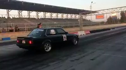 06 FEH 06 S54 swap Konya Drag yarışları 2015 Turkıye Arkadan itiş rekoru 9.934 saniye