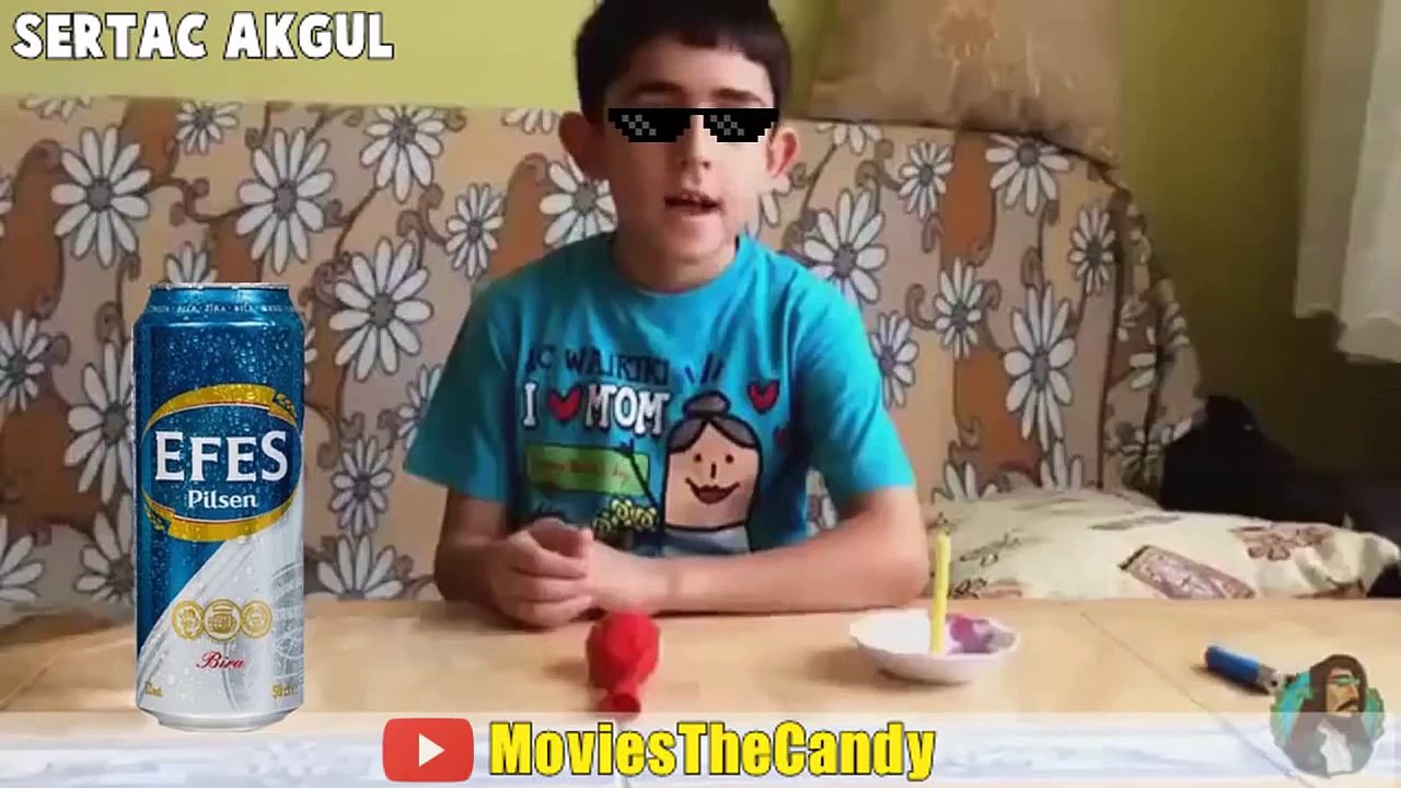 Deney Yapan Çocuk MLG Montajı