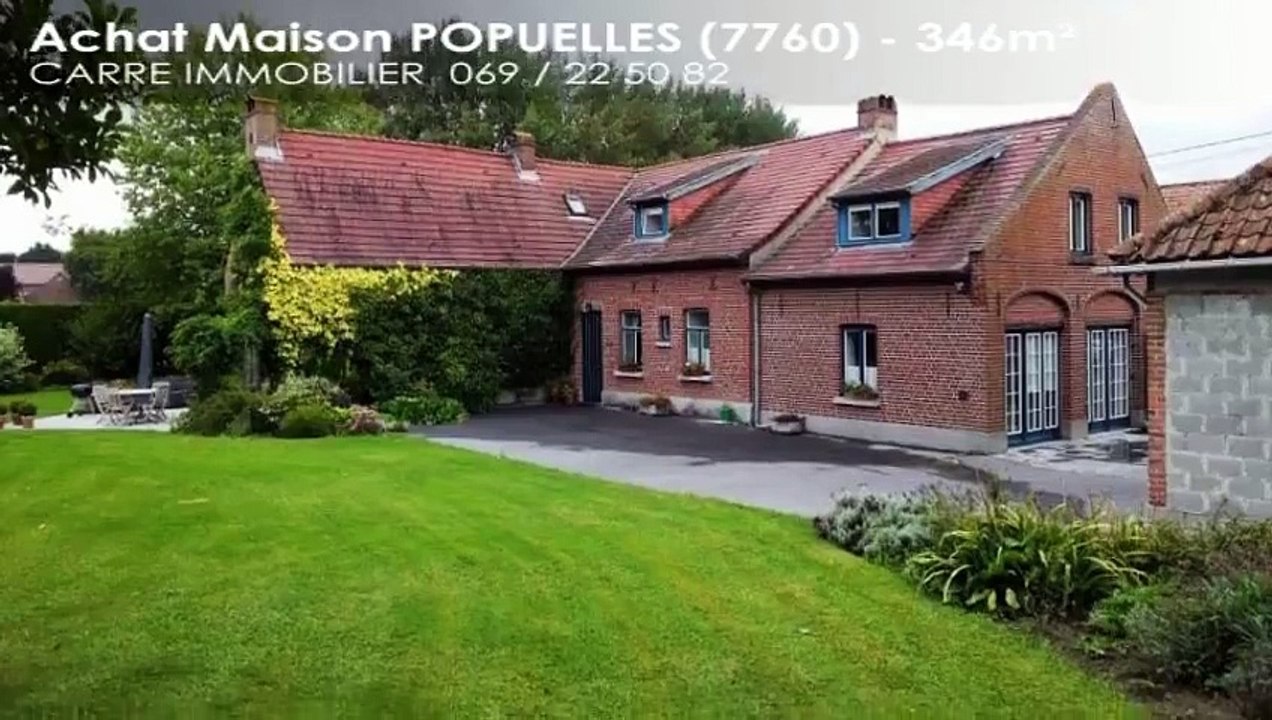 A vendre - Maison - POPUELLES (7760) - 346m²