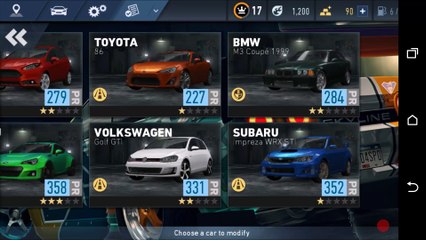 Need For Speed No Limits : Car Mod Preview