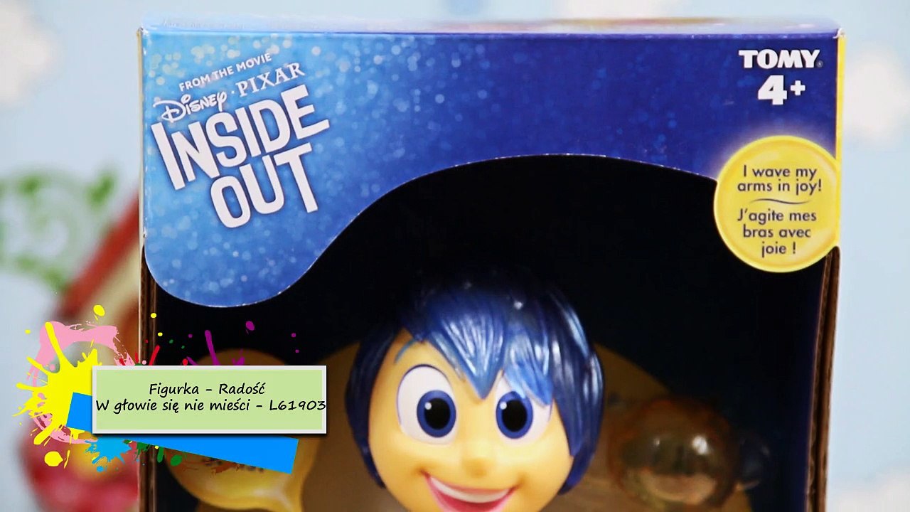 Inside Out / W Głowie Się Nie Mieści - Talking Joy Soft Toy / Radość - Tomy - L61903 - Recenzja