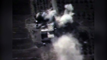 Russia reportedly release Syrian air strike footage
